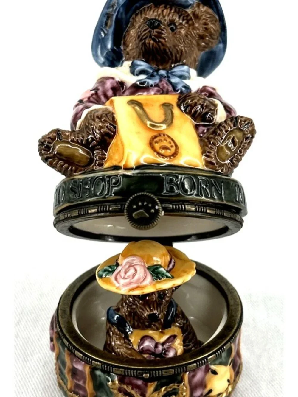 Boyds Bears Trinket Box with Trinket Limited Edtion 4